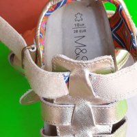 Английски детски сандали естествена кожа-M&S, снимка 7 - Детски сандали и чехли - 28537454