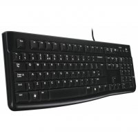 Клавиатура USB - Logitech K120 oem чернa кирилизирана класическа клавиатура Keyboard, снимка 2 - Клавиатури и мишки - 11394294