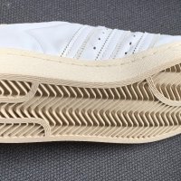 Adidas superstar 43 1/3 real leather , снимка 2 - Маратонки - 36662845