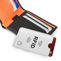 5 бр. RFID Калъфи за защита от кражба на данни от безконтактни кредитни и дебитни карти, снимка 5 - Други - 28011568
