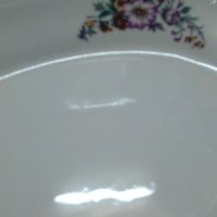 Бълг.порцеланова чиния за салата, снимка 5 - Чинии - 43820255