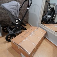 Дизайнерска количика Bogaboo Cameleon 3 Melange Grey + Бонуси Stokke, снимка 12 - Детски колички - 37224213