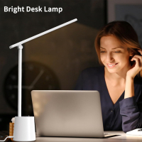 Настолна лампа LONGTOO, 9W димируема LED, 3 режима, 5 цветови температури, снимка 7 - Настолни лампи - 44894948