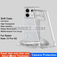 Силиконов Гръб Със Защита За Камерата За Xiaomi Redmi Note 13 Pro, снимка 2 - Калъфи, кейсове - 44923903