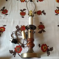 стара настолна лампа LEVITON CANADA, снимка 10 - Декорация за дома - 28240758