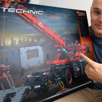 Lego technic Rough Terrain Crane 42082 , снимка 3 - Образователни игри - 39464558