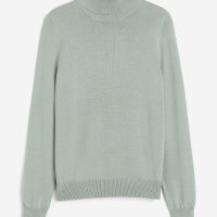 Нов дамски пуловер с поло яка, снимка 1 - Блузи с дълъг ръкав и пуловери - 43798526