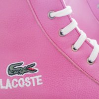 Оригинални кожени сникърси Lacoste 🐊, снимка 11 - Дамски ботуши - 39474385