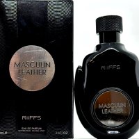 Арабски мъжки парфюм Masculin Leather RiiFFS EDP 100 ml., снимка 5 - Мъжки парфюми - 44119585