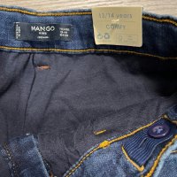 Mango нови подплатени дънки, снимка 3 - Детски панталони и дънки - 42956407