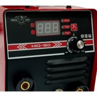 Tелоподаващо устройство и инверторен електрожен комбинирано MIG/MMA, 160А, за безгазово заваряване, снимка 3 - Други машини и части - 43103314