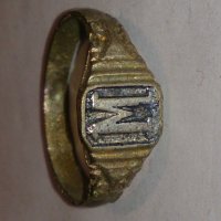 Старинен пръстен сачан ръчна изработка -60151, снимка 1 - Други ценни предмети - 28975059