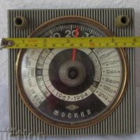 стар руски календар с термометър Москва, снимка 3 - Други ценни предмети - 28955563