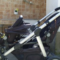 Количка за близнаци TOPMARK NL 2 Combi Duo Buggy, Черна, снимка 15 - Стоки за близнаци - 40307110