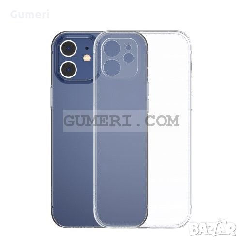 Apple iPhone 12 - Силиконов Гръб Със  Защита за Камерата , снимка 1