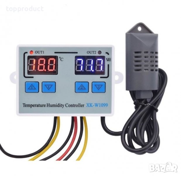 Термостат, хидрометър, влагорегулатор, контролер за влажност, влагомер, влагоконтролер , снимка 1