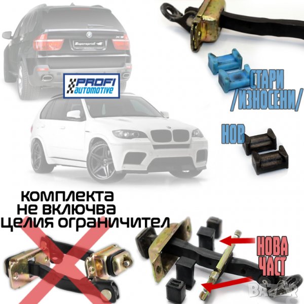 РЕМОНТНИ КОМПЛЕКТИ - ОГРАНИЧИТЕЛ ВРАТА BMW X5 / X6 / Z4, снимка 1