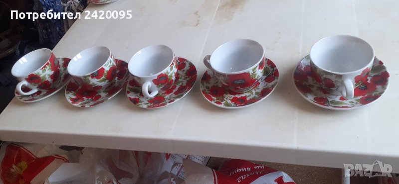 порцеланов сервиза за кафе -20лв, снимка 1