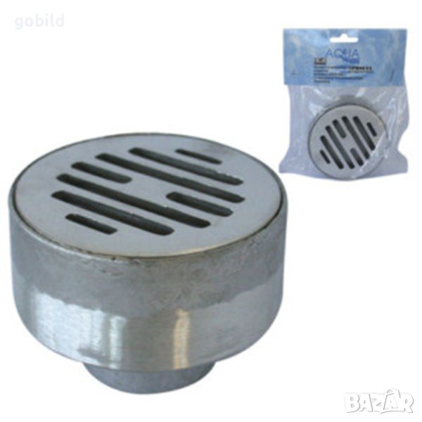 ЛИКВИДАЦИЯ!!! СИФОН ПОДОВ ПРАВ Ф 85мм - алуминиев България, снимка 1