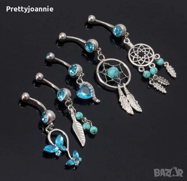 50% намаление! Обеци за пъп пиърсинг, снимка 1