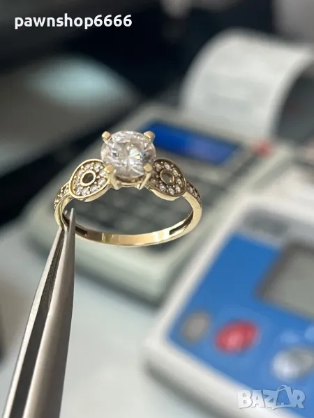 Златен пръстен 14 карата, снимка 1