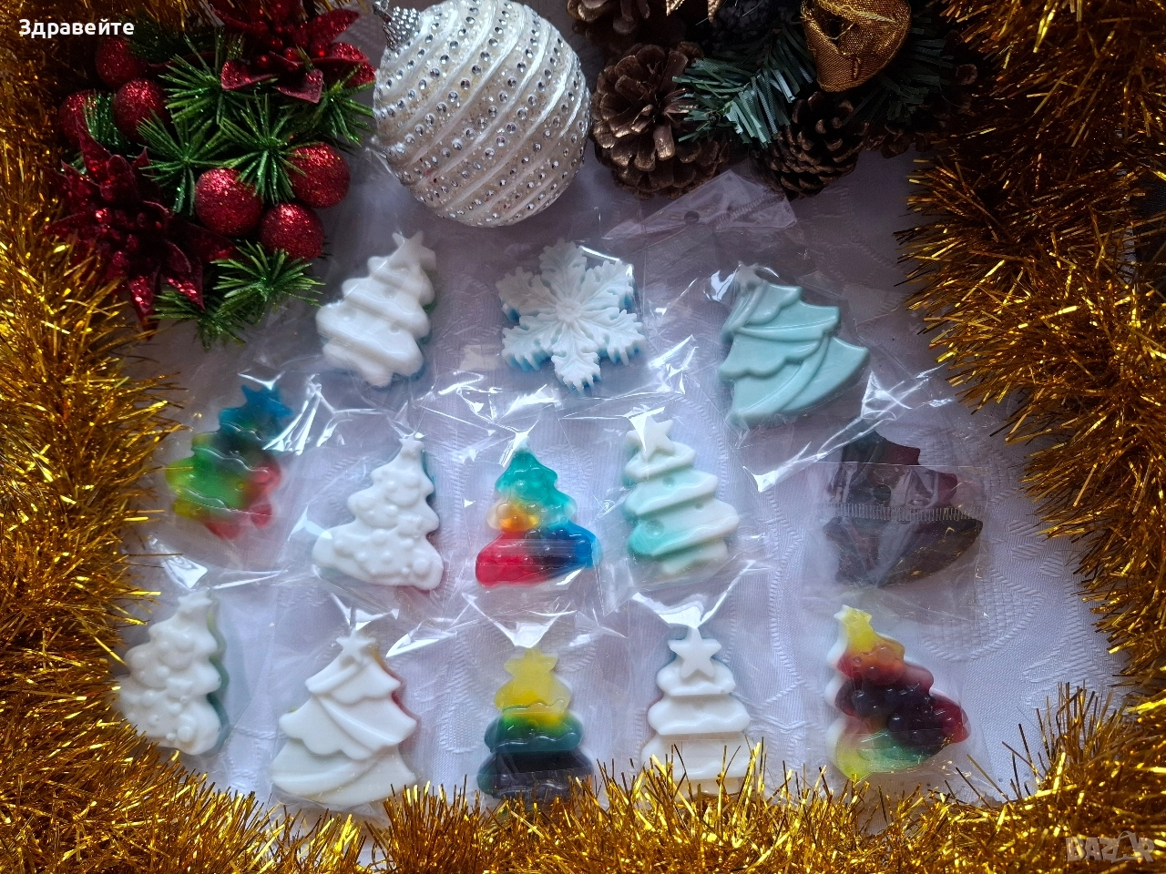 Глицеринови натурални и хипоалергенни сапунчета , снимка 1