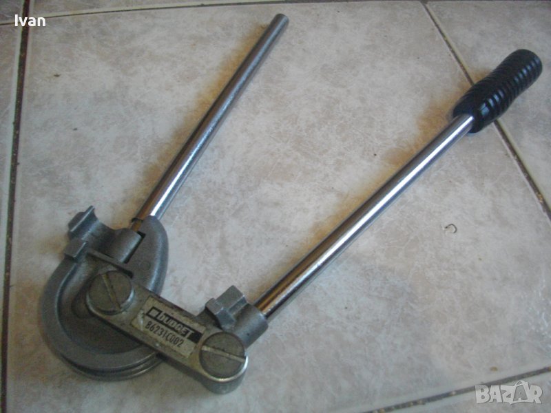 Немски Тръбогиб 12мм-Уред За Огъване На Тръби-BUDGET B6231C002-Отличен-Почти Нов, снимка 1