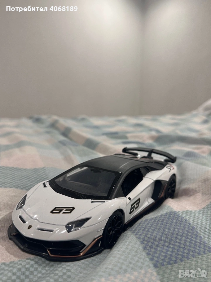 Метална кола Lamborghini Aventador, снимка 1