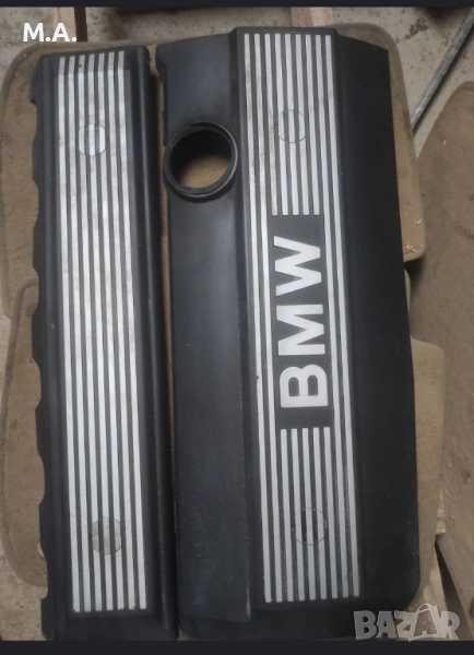 Декоративен капак двигател БМВ м52, снимка 1