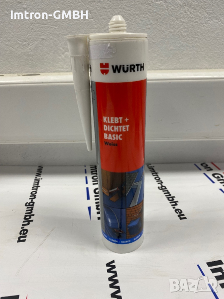Силикон Würth  KLEBT UND DICHTET BASIC, снимка 1