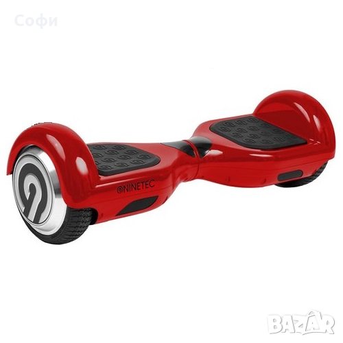 Ховърборд NINETEC Sonic X6, 2 * 350 W, Черен и бял, снимка 1