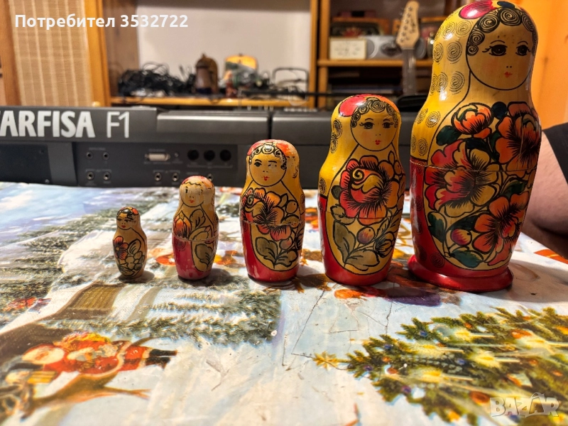 Стара руска матрьошка, снимка 1