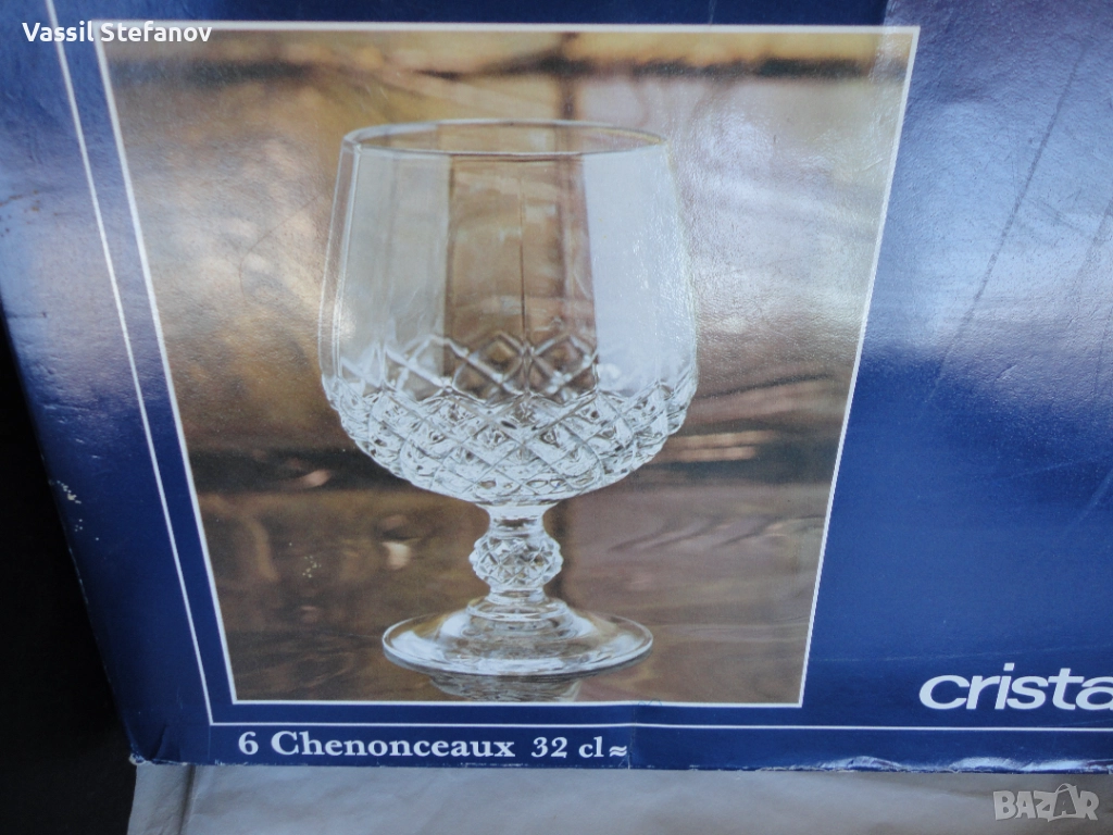 Кристални чаши  Френски оргинал, снимка 1