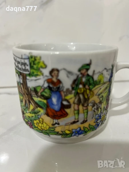 Ретро порцеланова чаша, печат, Bavaria., снимка 1