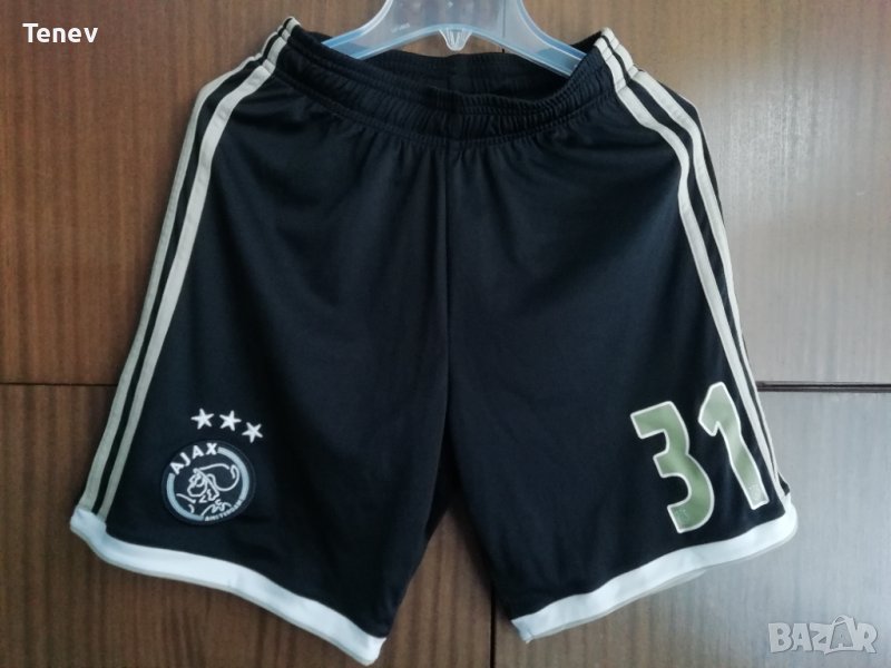 Ajax Nicolas Tagliafico Adidas мачови оригинални футболни шорти къси гащи S, снимка 1
