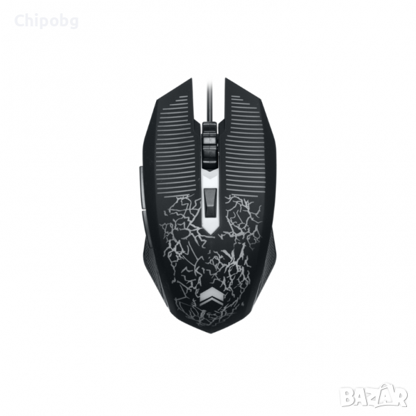 Геймърска мишка ZornWee 6D, Оптична, Черен, снимка 1