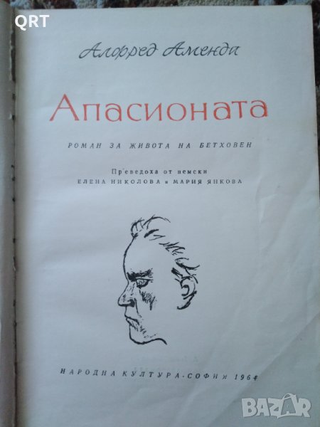 Апасионата Роман за живота на Бетховен, снимка 1