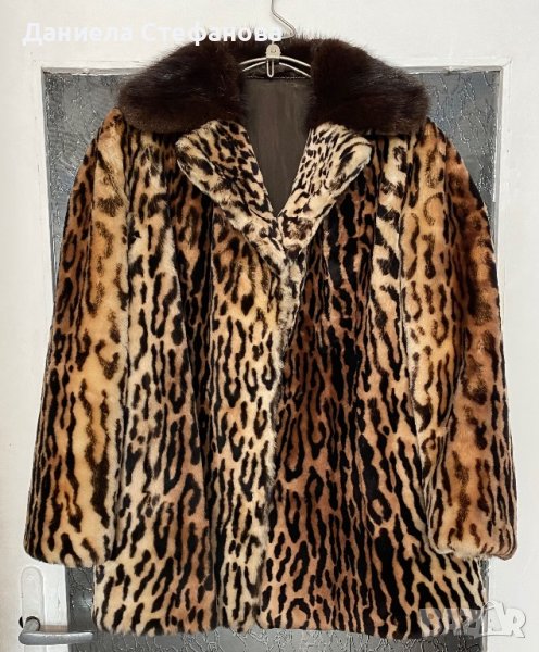 Луксозно тигрово немско палто от естествена кожа Pelz-Papas, снимка 1