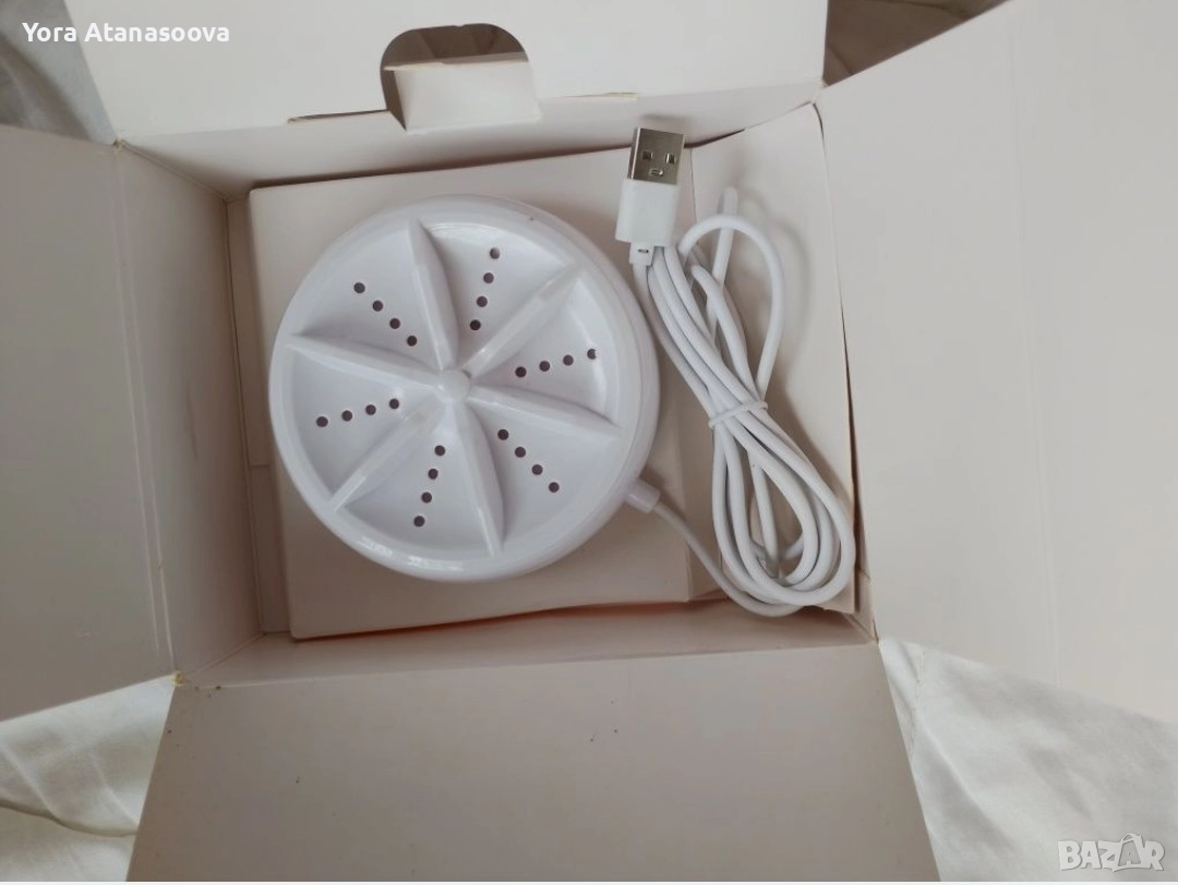 Ултразвукова турбо пералня -"медальон", снимка 1