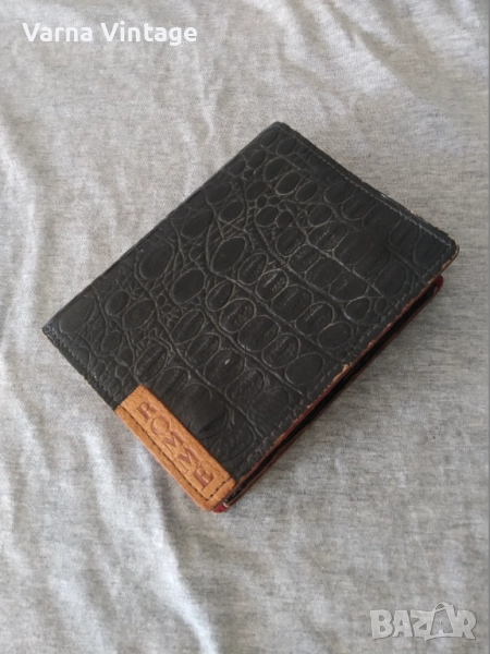 Чифт редки тестета карти в оригинален кожен калъф. COEUR ГДР Германия., снимка 1