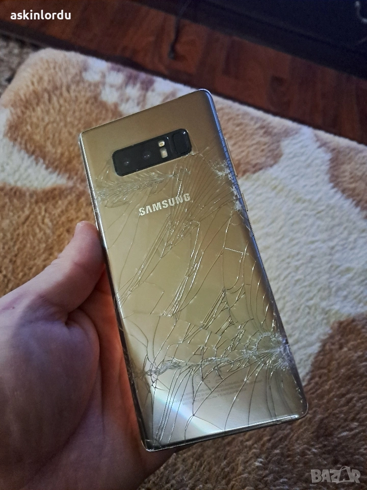 Samsung Note 8 за части счупен екран, снимка 1