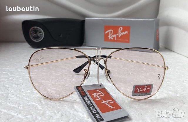 Ray-Ban RB 3026  прозрачни слънчеви очила Рей-Бан авиатор, снимка 1