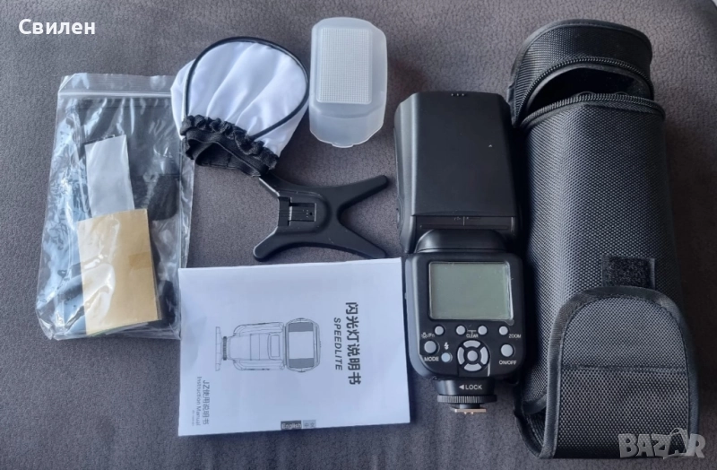 Светкавица за фотоапарат Никон и Канон, снимка 1