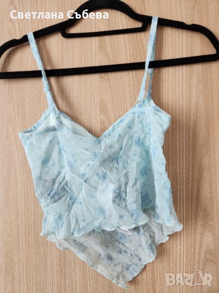 Светло син топ, снимка 1