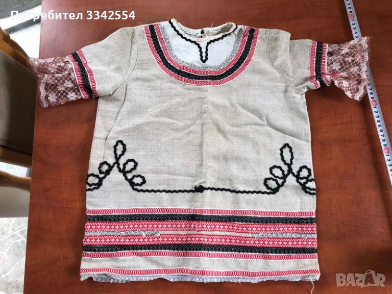 РИЗА НОСИЯ КОШУЛЯ ДЕТСКА ЕТНИКА ПОШИВАНА, снимка 1