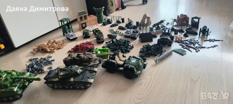комплект танкове и войници , снимка 1