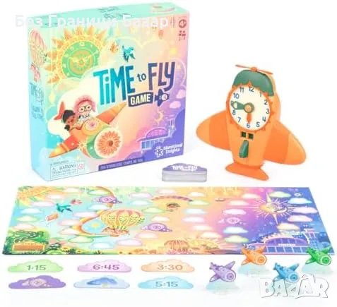 Нова Забавна игра за деца на 4+ години - Учи часовника Learning Resources , снимка 1