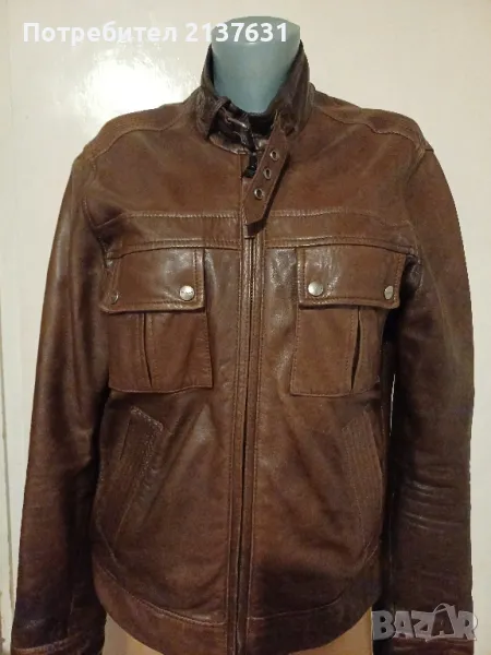 КОЖЕНО ЯКЕ  - Естествена кожа  GAS  GENUINE LEATHER, снимка 1