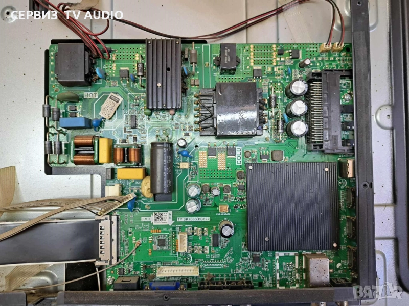 Main board TP.SK706S.PC822 , TV  CROWN 55, снимка 1