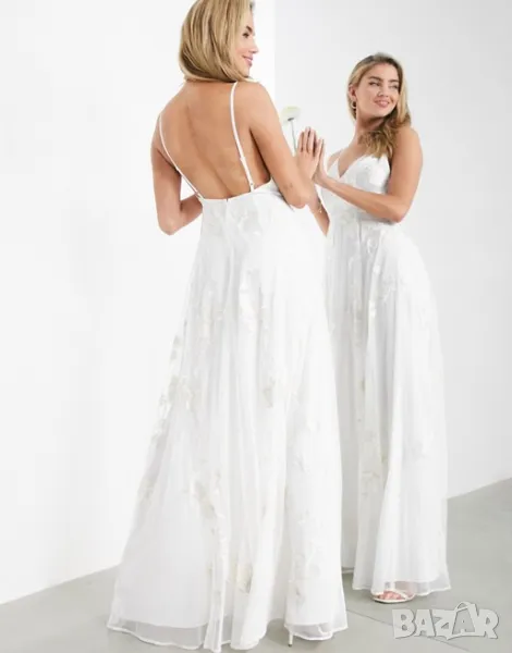 ASOS Булчинска рокля, 42 EU L, снимка 1